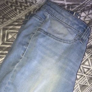 Light blue jeans